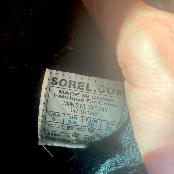 Sorel wool boots - Picture 5 of 5